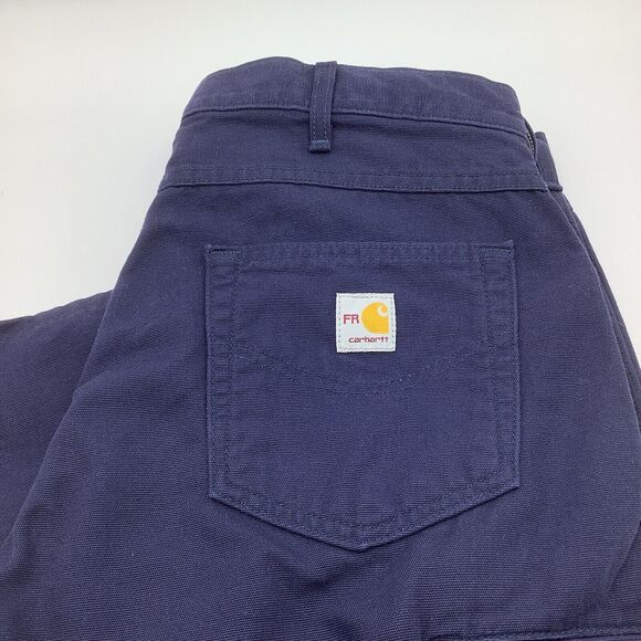 Carhartt FR Flame Resistant Mens Loose Fit Canvas Utility Pants Size 36 x 30 NWT - Picture 1 of 15